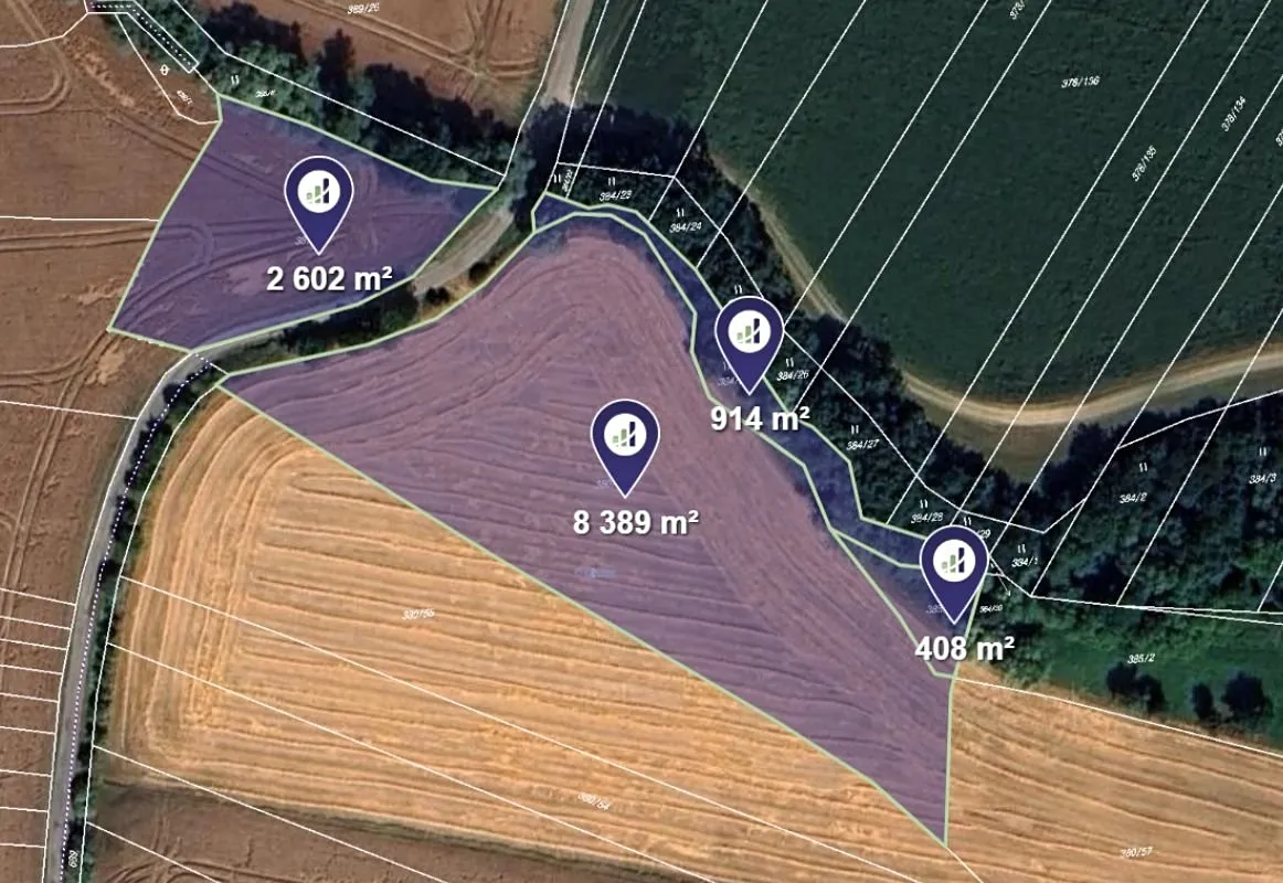Prodej pole 12313 m²